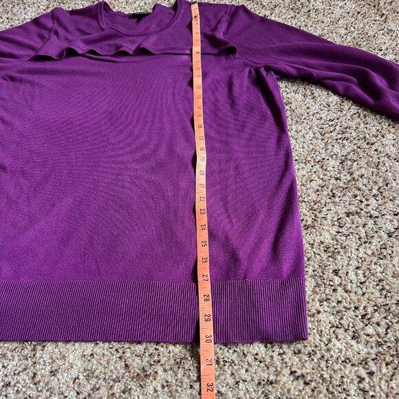 Torrid Plum Peek a Boo / Keyhole Pullover Sweater Size 3 Womens - Picture 6 of 11